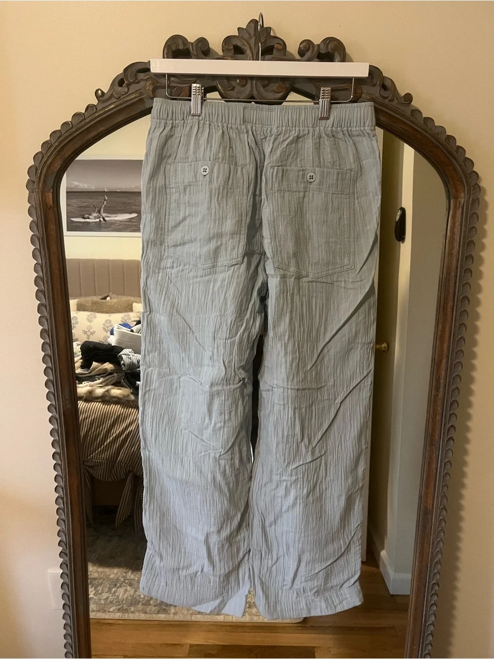 Abercrombie linen gauze pants